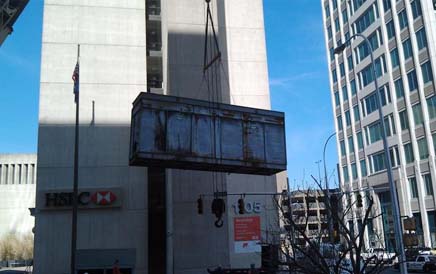 Cooling Tower Replacement 210' up in  Downtown Wilmington, DE